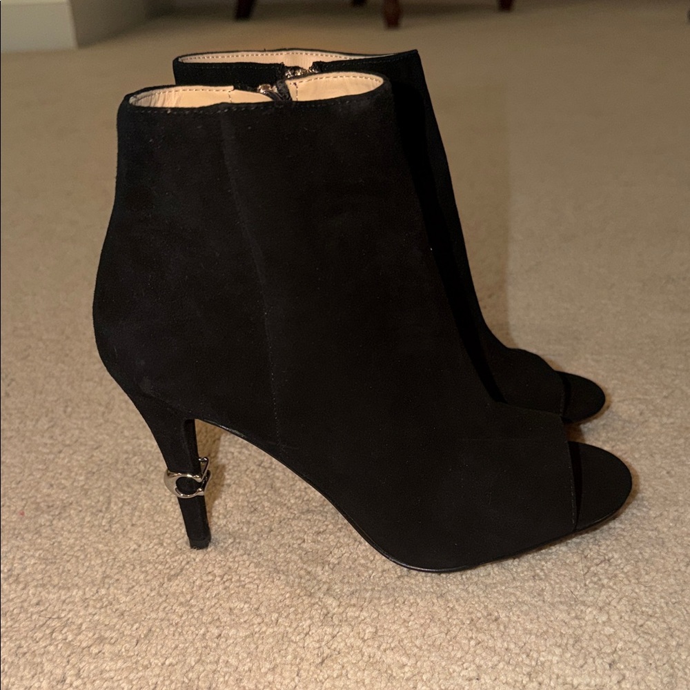 Elegant Coach Black Women's Ankle Boots